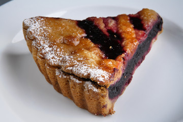 Dessert, sweet, cake, pie.