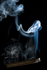 Freigestellte Zigarre