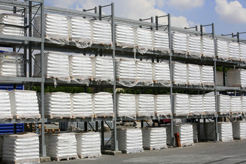 Naklejka premium aire de stockage