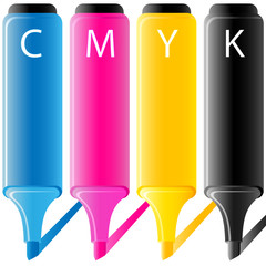 CMYK - Textmarker