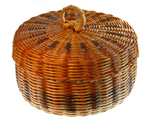 Panier en osier de la Dominique