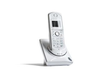 wireless telephone isolated on white