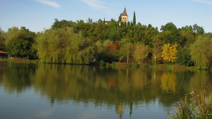 Fototapeta na wymiar Dordogne Périgord Noir , Lot Quercy