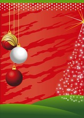 christmas background for poster or card