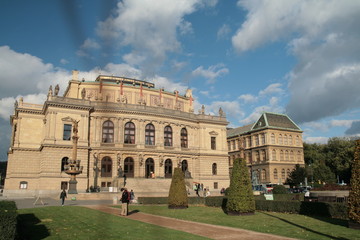 Fototapeta premium Architecture dans Prague Praha