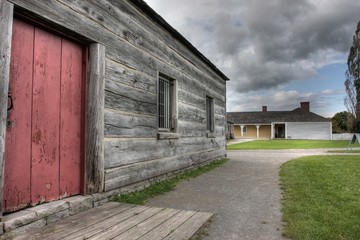 Fototapeta na wymiar Fort George National Historic Site, Niagara-on-the-Lake, Ont