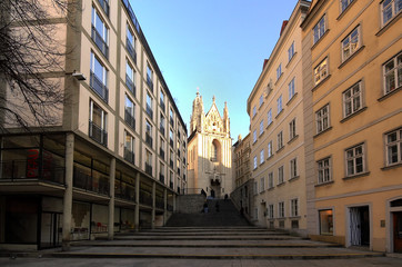 Fototapeta na wymiar Street style of Viena
