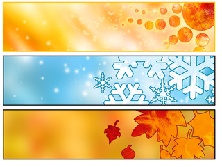 Web Seasonals banners