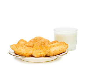 Breakfast isolated on white for your design