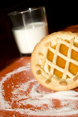 latte e crostatina
