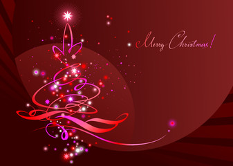 Red Christmas  background