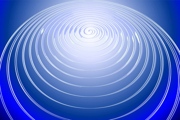 Information light-sounds waves in space around earth