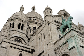 Fototapeta na wymiar Sacro Cuore di Montmartre