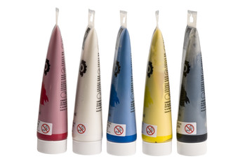 tubes de peinture