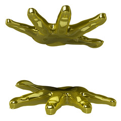 Fototapeta premium Golden Hands