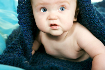Baby Boy in Blankets