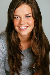 Cute Brunette Portrait