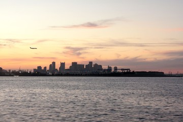 Boston tramonto