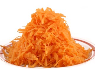 Fresh grated carrot