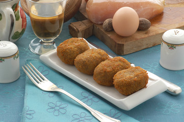 Crocchette di pollo - Secondi di carne Emilia Romagna