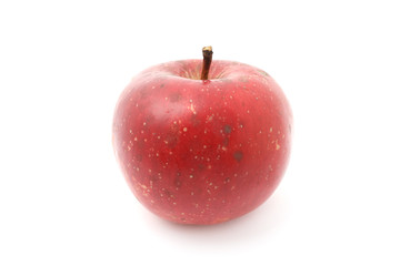 fresh apple isolated on white