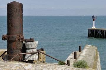 Entrée du port de Saint Martin en Ré