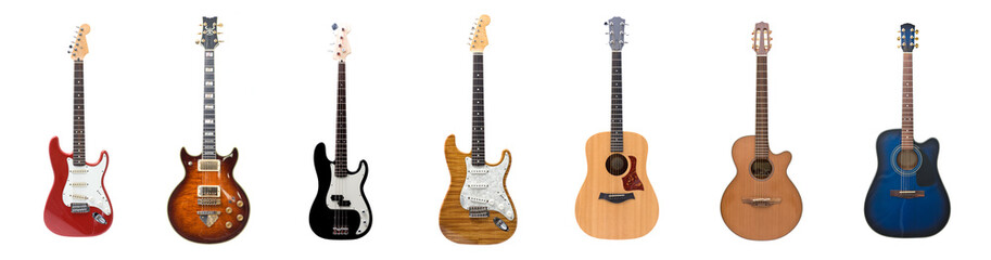 Seven different guitars for the price of one - Powered by Adobe