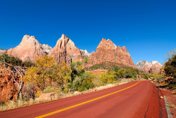 Court of the Patriarchs in Zion National Park