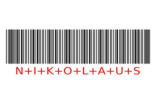 Barcode Nikolaus