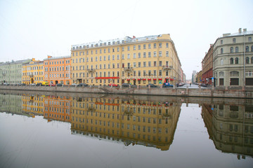 Houses on quay