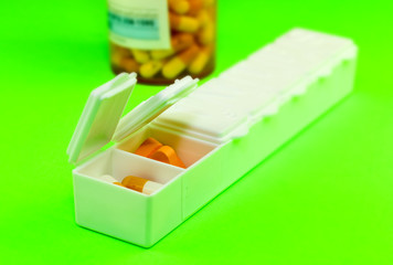 The prescription medication -  a conceptual image on health