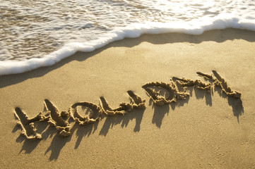 Obraz premium background for holiday on the beach
