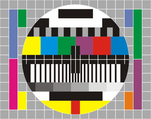 Fototapeta na wymiar kolory telewizyjne
