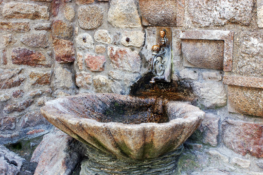 fontaine en coquille