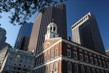 Fototapeta na wymiar Boston centrum miasta