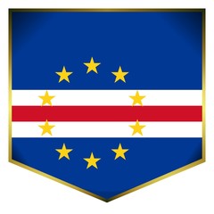 drapeau ecusson cap vert flag