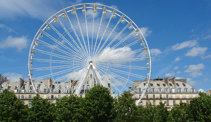 grande roue  à  Paris