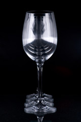 tall wine glass