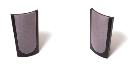 Loudspeaker isolated on white background