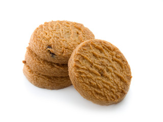 Cookies Isolated on White Background
