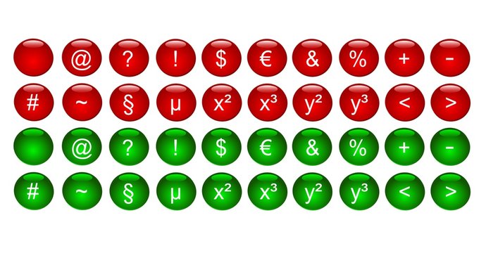 Button Set Keyboard