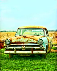 Foto op Canvas oude auto © Rick Sargeant