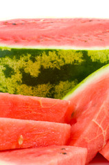 watermelon slices.