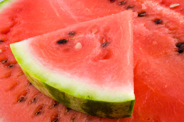 watermelon slices.