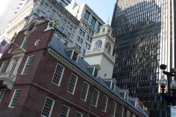 Fototapeta premium Boston centro città