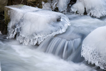 Wasser und Eis