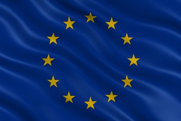 Flagge von Europa