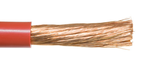 The cleared electric power cable