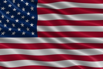 Naklejka premium Flagge der USA