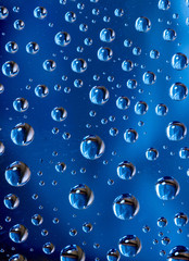 Water drops background